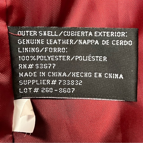 Worthington leather jacket. - Picture 10 of 11